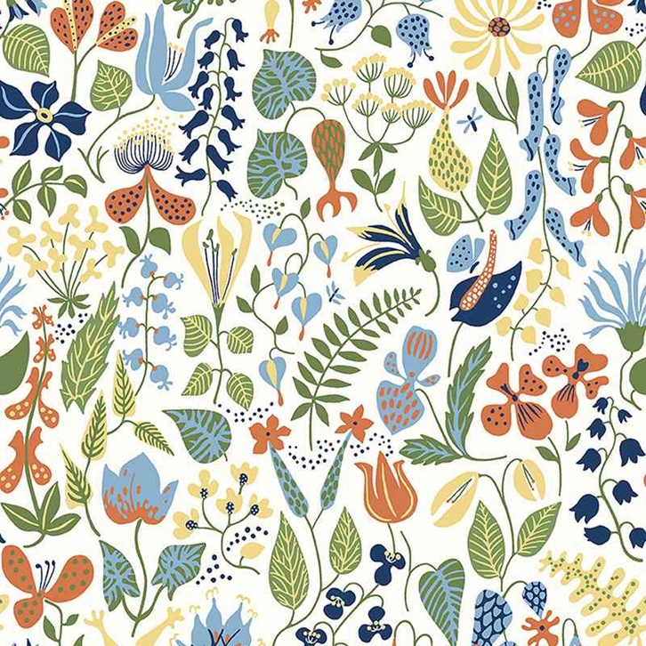 Boråstapeter Stig Lindberg Herbarium Tapet