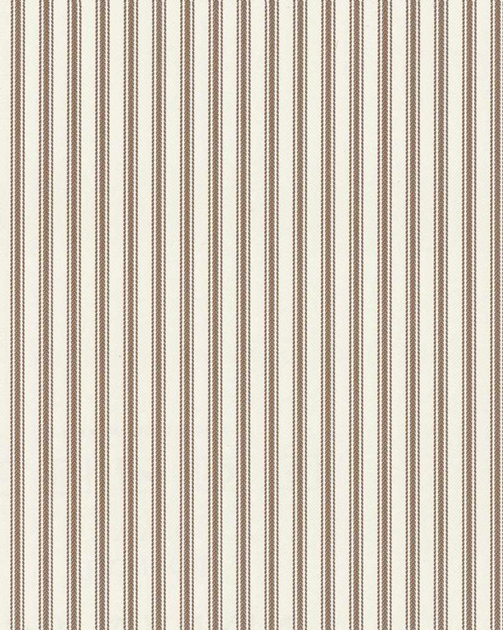 Ian Mankin Ticking, 01 Brown Tapet