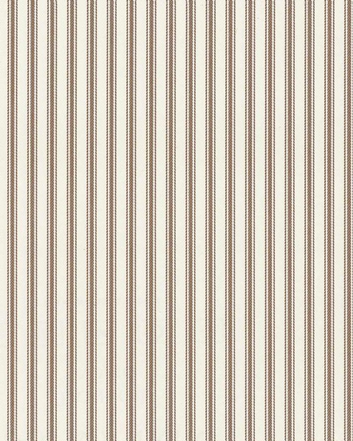 Ian Mankin Ticking, 01 Brown Tapet