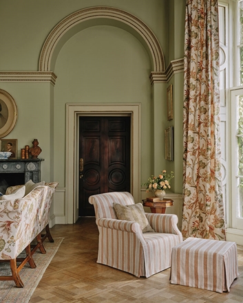 Colefax & Fowler Olney Stripe Tyg
