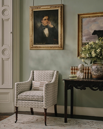 Colefax & Fowler Hazebrook Tyg