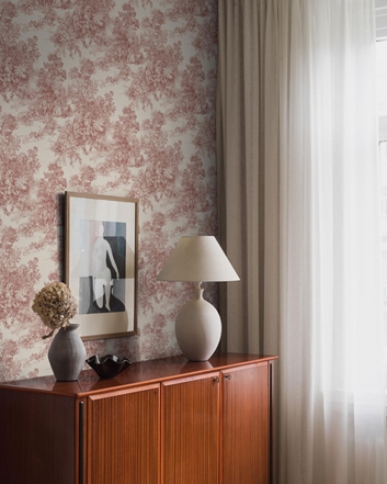 Boråstapeter Toile de Jouy Tapet