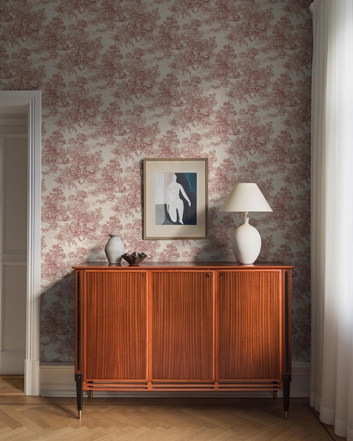 Boråstapeter Toile de Jouy Tapet