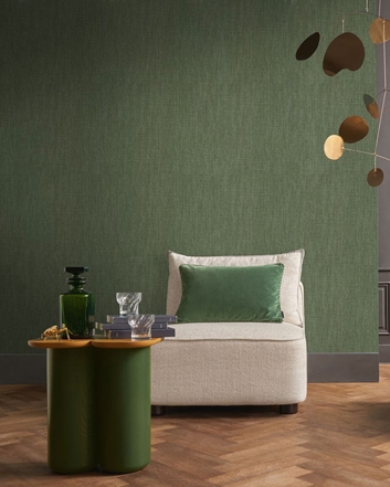 Casamance Shinok, Vert Fume Tapet