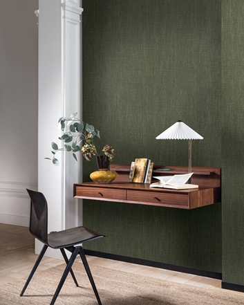 Casamance Shinok, Vert Empire Tapet