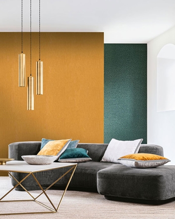Casamance Shinok, Ocre Tapet