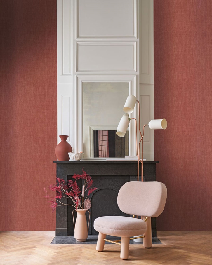 Casamance Shinok, Framboise Tapet