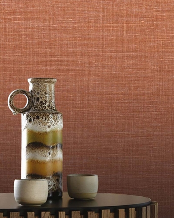 Casamance Shinok, Terre De Sienne Tapet