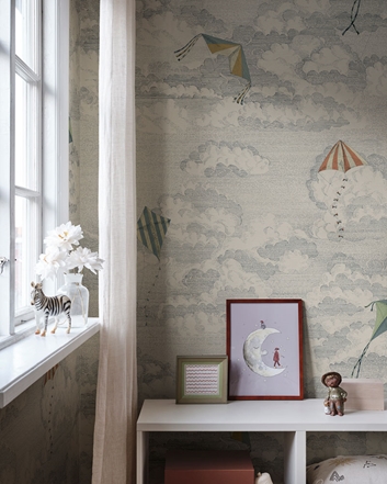 Sandberg Bonnie and Kites Tapet