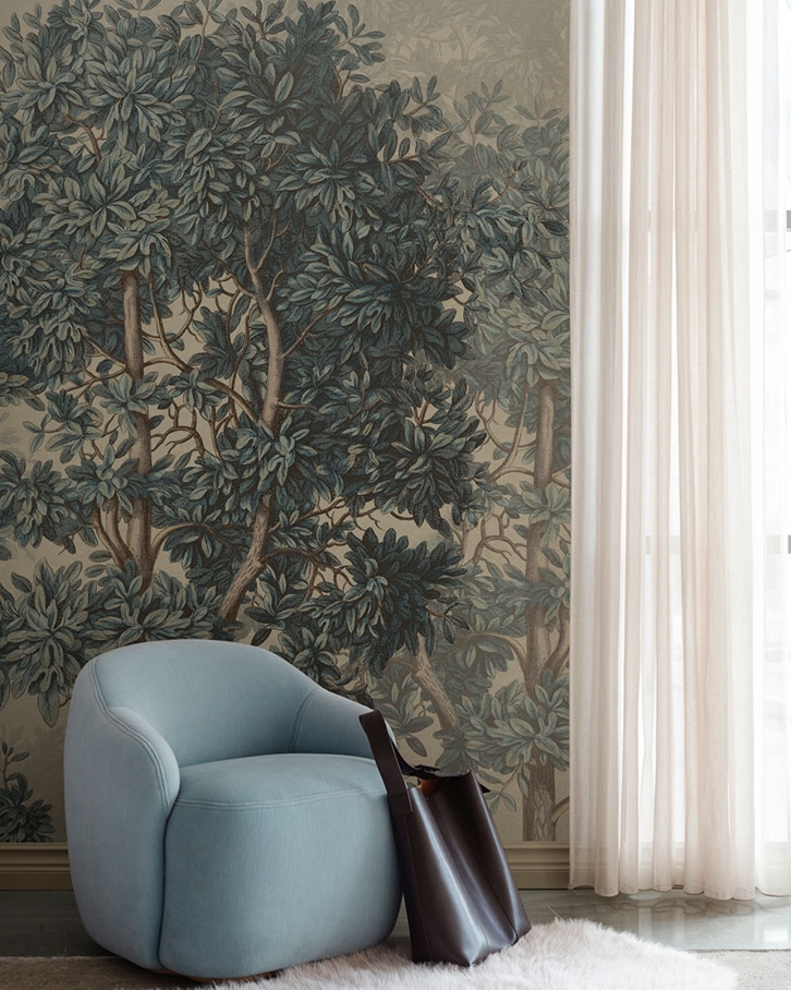 Sandberg Charles Mural Tapet