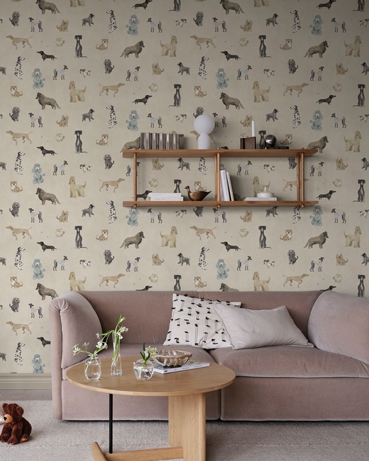 Sandberg Taiga and Friends Tapet