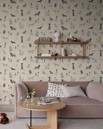 Sandberg Taiga and Friends Tapet