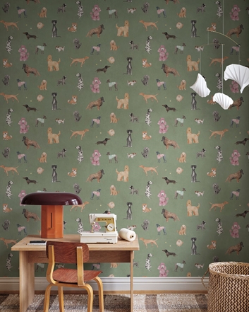 Sandberg Taiga and Friends Tapet