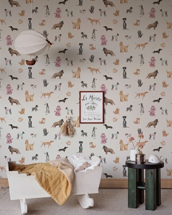 Sandberg Taiga and Friends Tapet