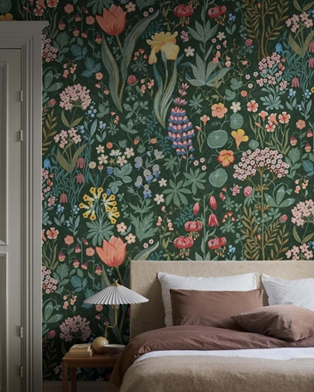 Boråstapeter Blomsterhav Grand Tapet