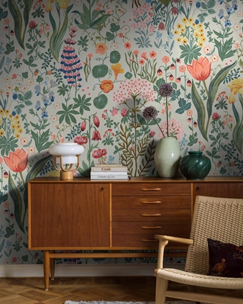 Boråstapeter Blomsterhav Grand Tapet