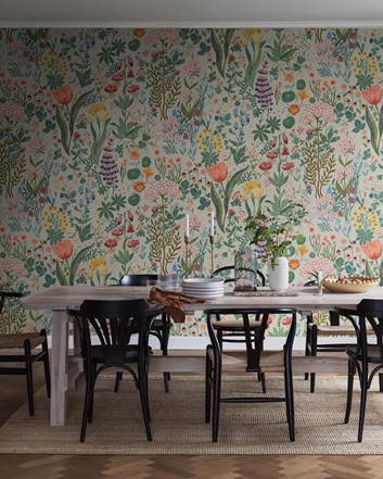 Boråstapeter Blomsterhav Grand Tapet