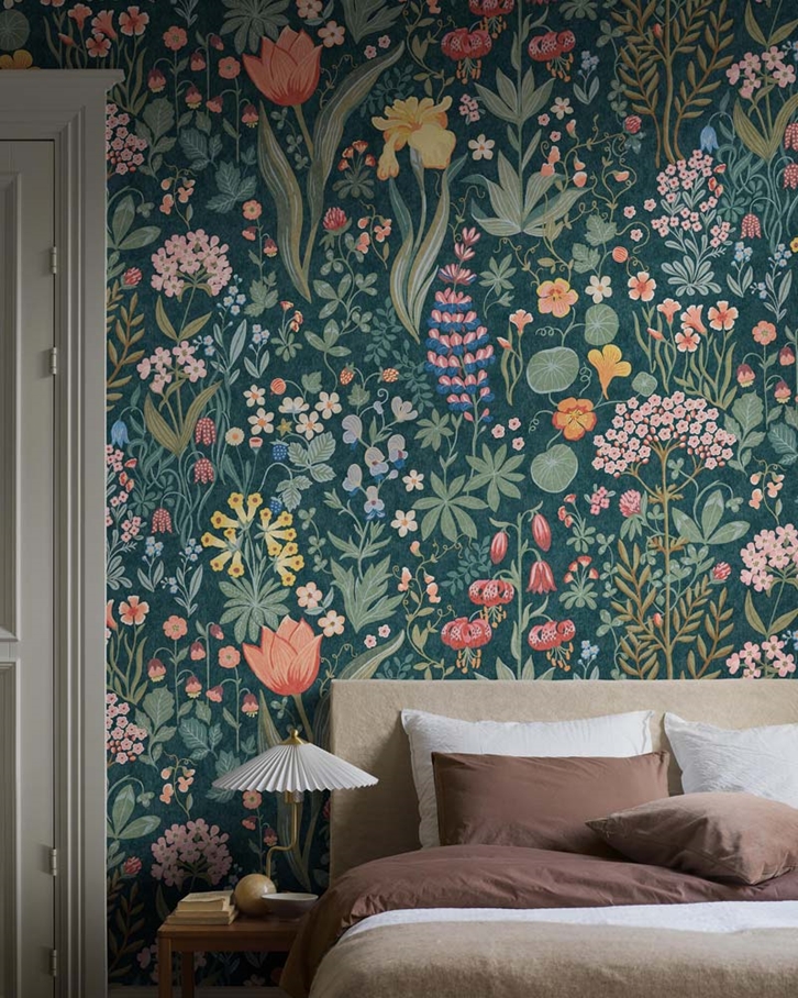 Boråstapeter Blomsterhav Grand Tapet