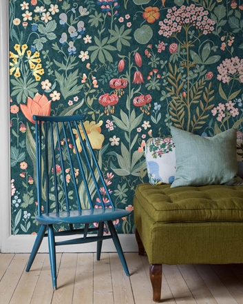 Boråstapeter Blomsterhav Grand Tapet