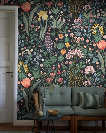 Boråstapeter Blomsterhav Grand Tapet