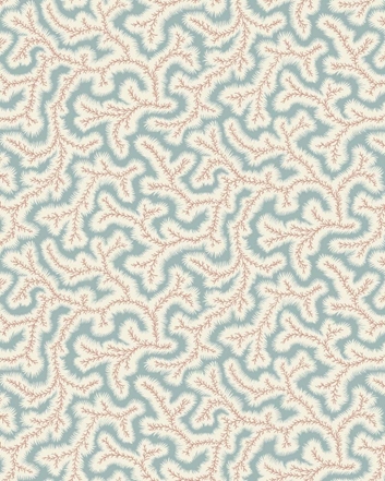Ian Sanderson Little Dulcie Celeste Blue Tapet