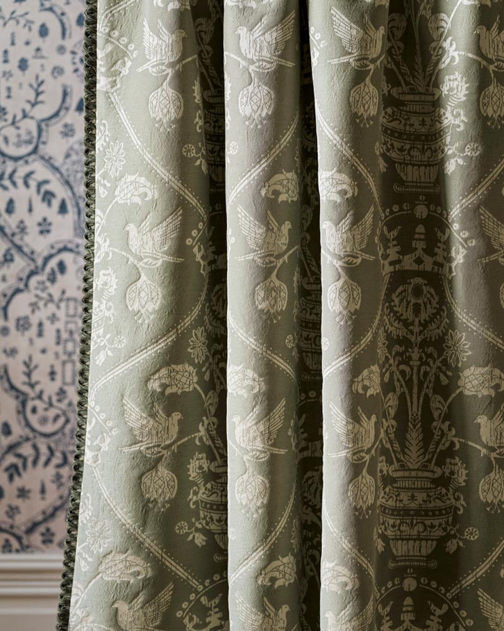 Sanderson Highgrove Damask Tyg