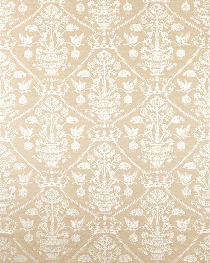 Sanderson Highgrove Damask Tyg