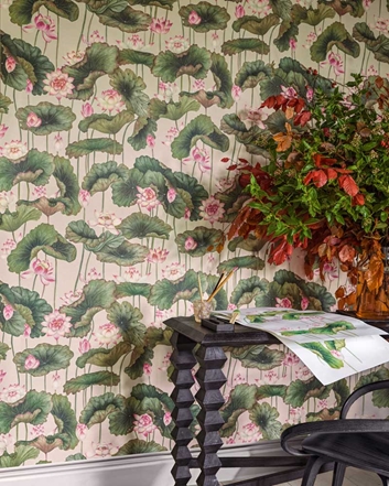 Cole & Son Lily Lotus Tapet