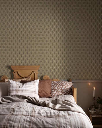 Duro August Brun/Guld Tapet