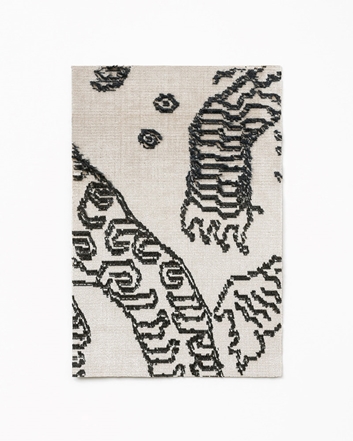 Dedar Tiger Mountain, graphite Tyg