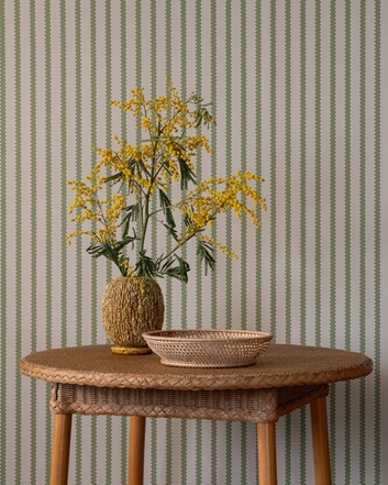 Långelid / von Brömssen Stitched Stripe Tapet