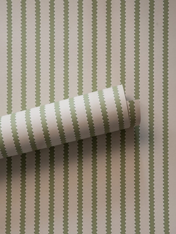 Långelid / von Brömssen Stitched Stripe Tapet