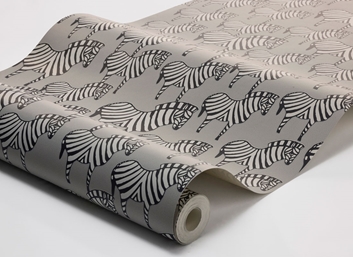 Boråstapeter Lisa Larson Zebra Tapet