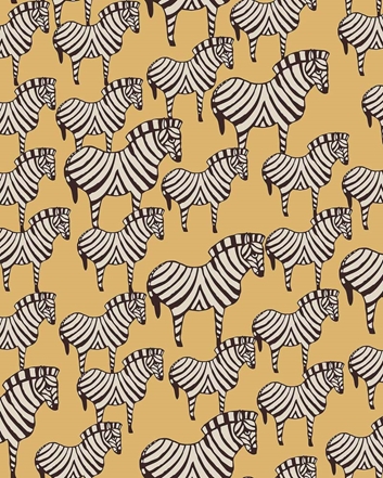 Boråstapeter Lisa Larson Zebra Tapet