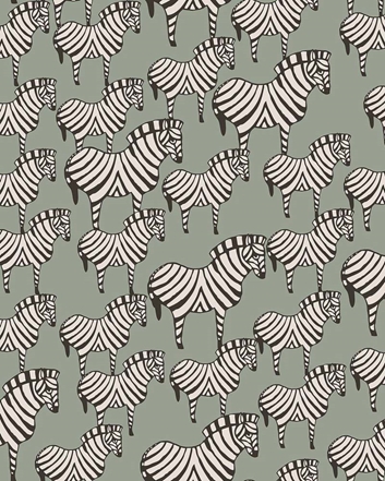 Boråstapeter Lisa Larson Zebra Tapet