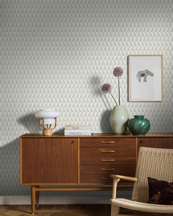 Boråstapeter Arne Jacobsen Trapez Tapet