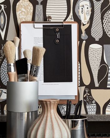 Boråstapeter Stig Lindberg Pottery Tapet