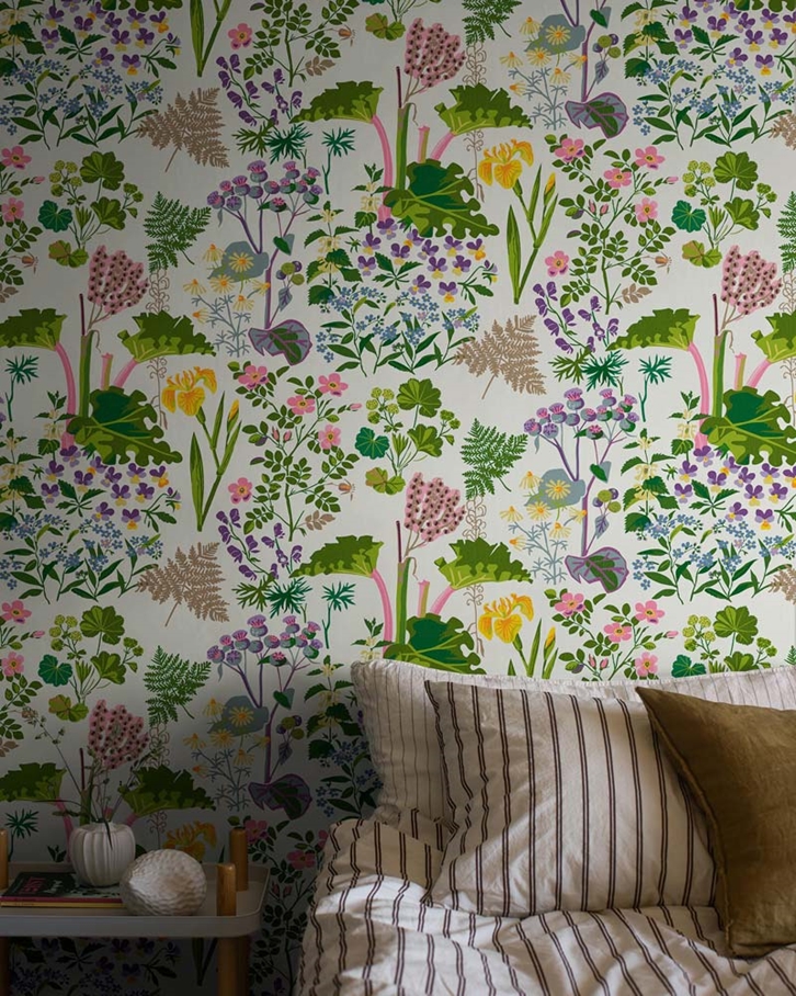Rabarber tapet från Boråstapeter (1792) - Fraktfritt online