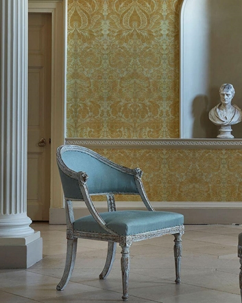 Chelsea Textiles Venetian damask Tapet