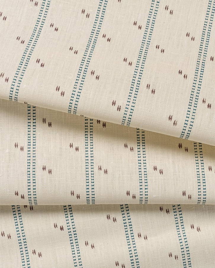 Helene Blanche Cross Stitch, Indigo Plum Tyg