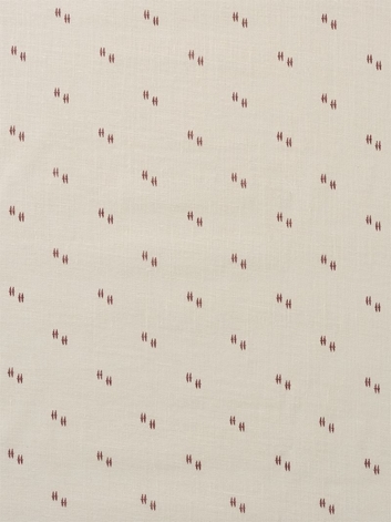 Helene Blanche Painted Thread, Burgundy Tyg