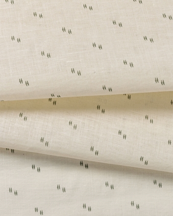 Helene Blanche Painted Thread, Sage Tyg
