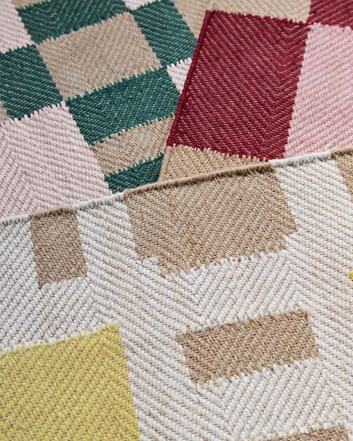 Layered Evelina Kroon Jute Sunny Side Up Matta