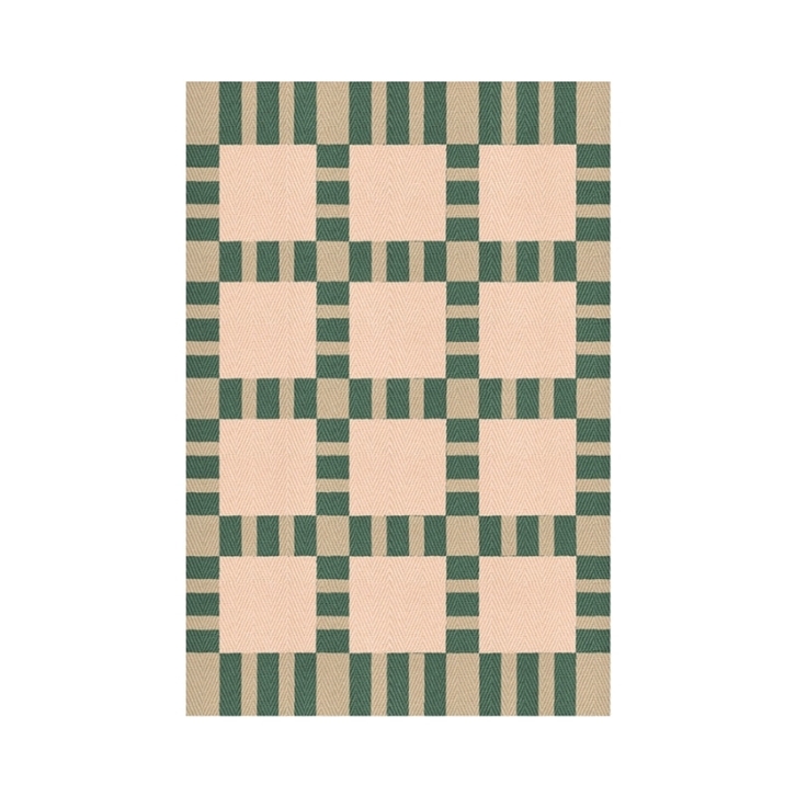 Layered Evelina Kroon Jute Korean Chives Matta