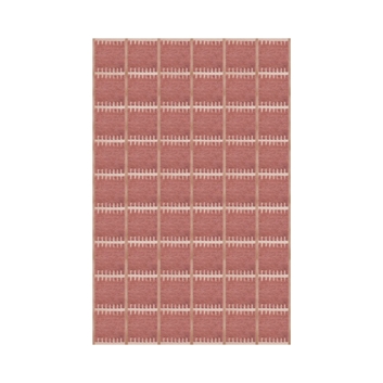 Layered Lilly Claret Red Matta