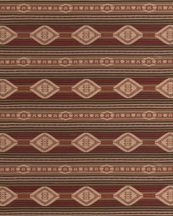 Mulberry Harlech / Red/Sage Tyg
