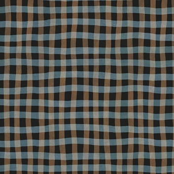 House of Hackney Artist'S Check, Noir Tapet