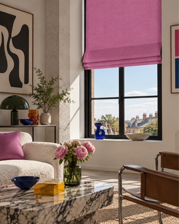 Designers Guild Brera Lino Peony Tyg