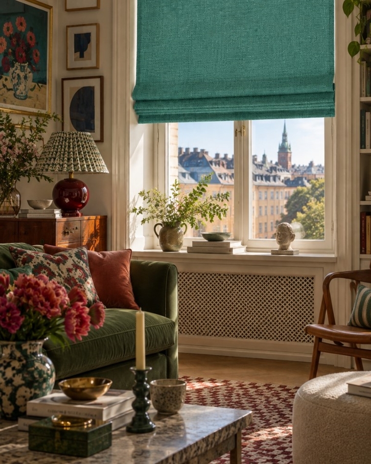 Designers Guild Brera Lino Malachite Tyg