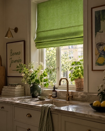 Designers Guild Brera Lino Grass Tyg